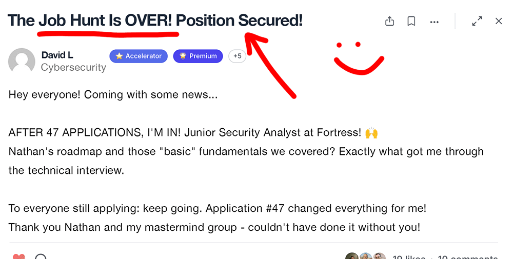Junior Security Analyst — Fortress — David