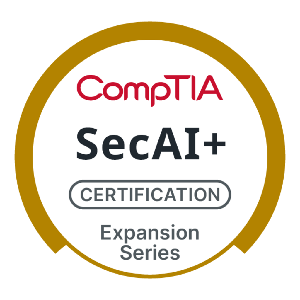 CompTIA SecAI+ Certification Badge