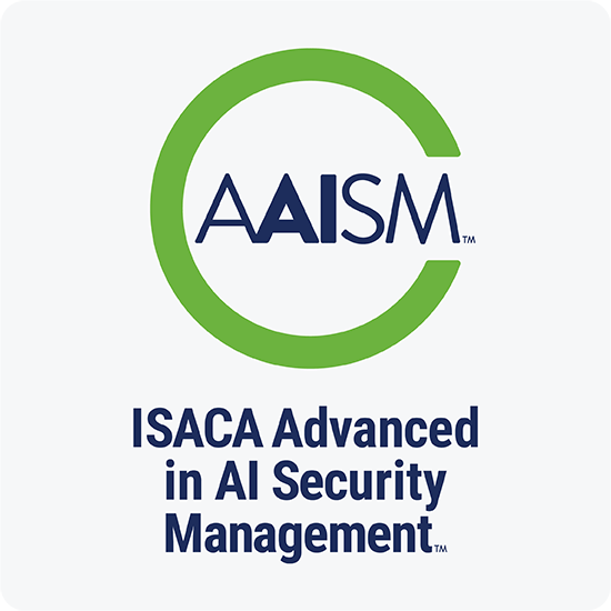 ISACA AAISM Certification Badge
