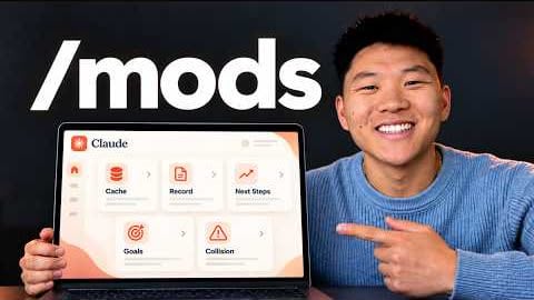 YouTube thumbnail: Claude Code Mods Are Game Changers. Set Up These 5 NOW.