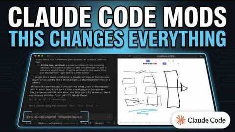 YouTube thumbnail: Claude Code Just Become FULLY Custom (Claude Mods)