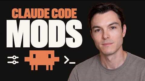 YouTube thumbnail: Claude Code is Now Fully YOURS (Mods)