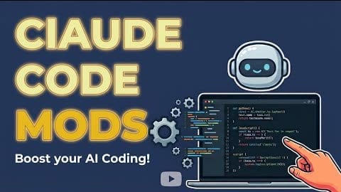 YouTube thumbnail: Claude Code Mods Are A Game Changer For AI Safety