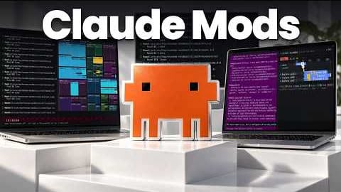 YouTube thumbnail: Claude Code Now Has Mods. Here Are 10 Worth Stealing