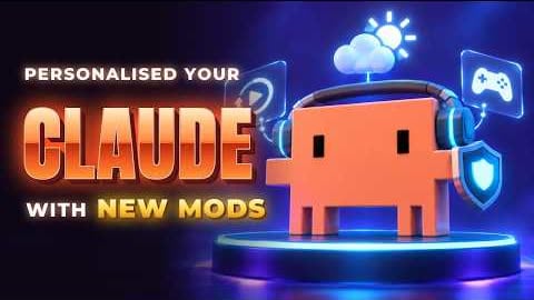 YouTube thumbnail: Claude Code Mods: Build Your Own Claude (and the Catch)