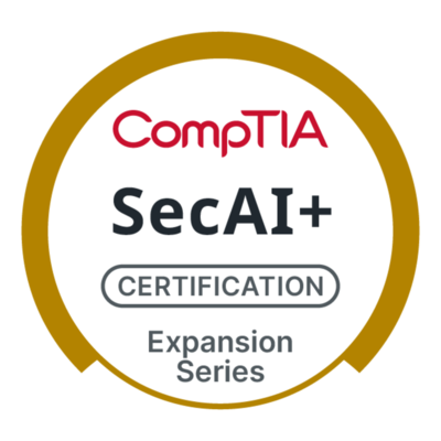CompTIA SecAI+ certification logo