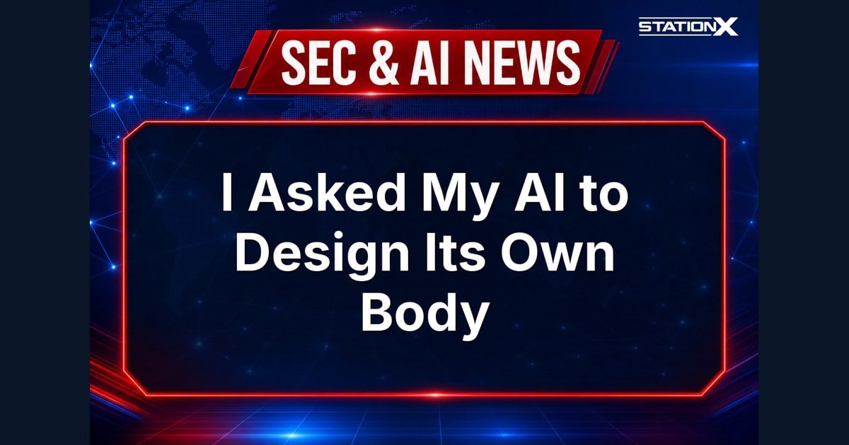 Sec & AI News — I Asked My AI to Design Its Own Body (3 July 2026)